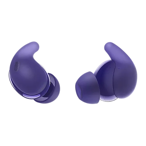 Sony LinkBuds Fit Wireless Noise Cancelling Violet Ear Buds with Charging Case