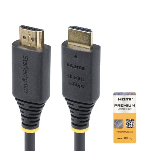 StarTech.com 1m 4K 60Hz Premium Certified High Speed HDMI Cable