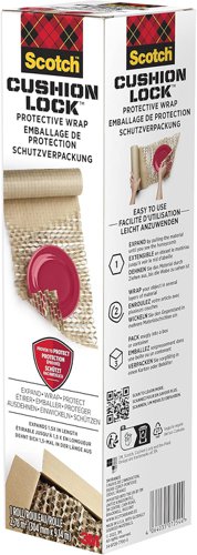 Scotch™ Cushion Lock™ Protective Wrap, 304 mm x 9.14 m, 1 Roll/Pack