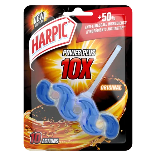 Harpic Power Plus 10X Toilet Rim Block Original 35g (Pack 6) - 3175158