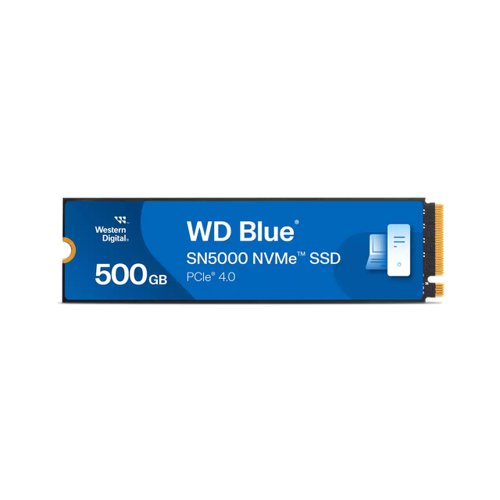 Western Digital Blue SN5000 500GB M.2 PCI Express 4.0 NVMe Internal Solid State Drive