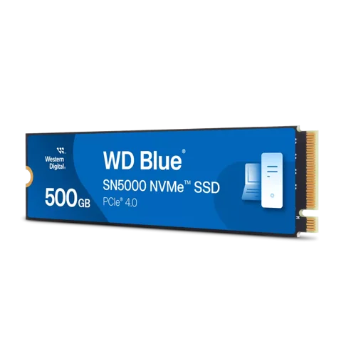 Western Digital Blue SN5000 500GB M.2 PCI Express 4.0 NVMe Internal Solid State Drive  8WD10449462