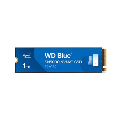 Western Digital Blue SN5000 1TB M.2 PCI Express 4.0 NVMe Internal Solid State Drive