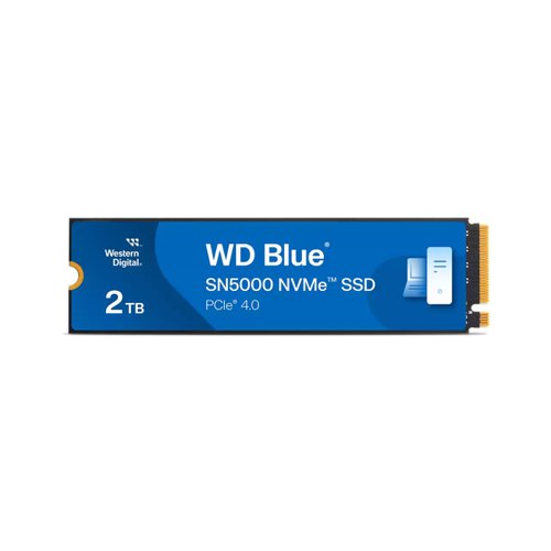 Western Digital Blue SN5000 2TB M.2 PCI Express 4.0 NVMe Internal Solid State Drive  8WD10449460