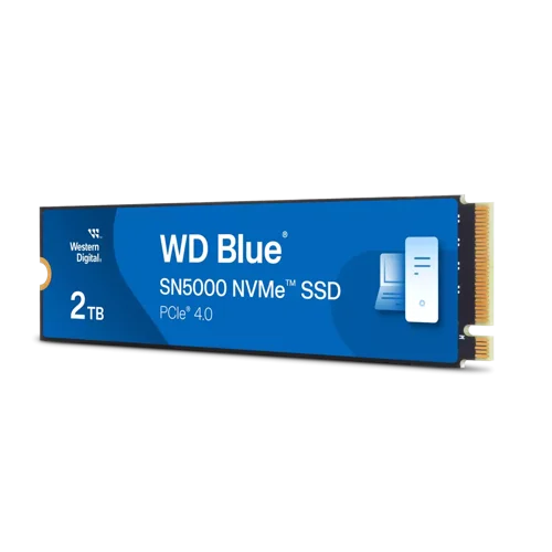 Western Digital Blue SN5000 2TB M.2 PCI Express 4.0 NVMe Internal Solid State Drive  8WD10449460