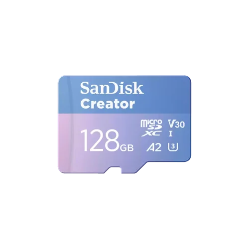 SanDisk Creator 128GB UHS-I Class 10 MicroSDXC Memory Card