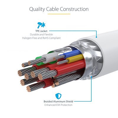 StarTech.com 3m USB-C Charging Cable 240W PD USB-IF Certified