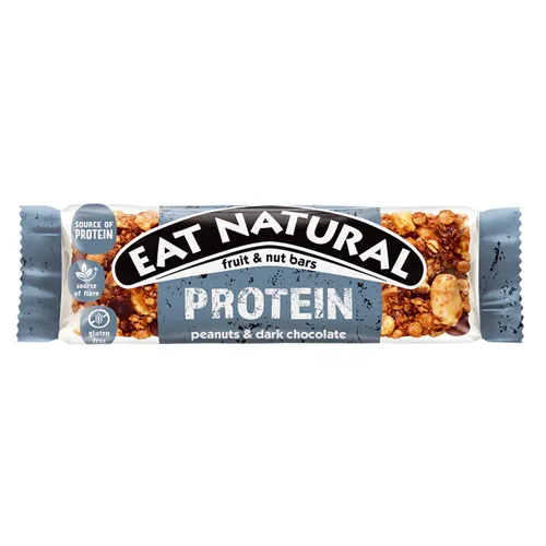 Eat Natural Protein Packed Crunchy Nut Gluten Free Bar 40g (Pack 12 x 40g)  - 0401374