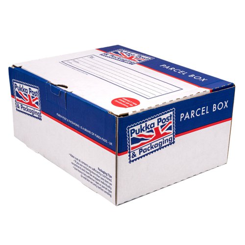 Pukka Post & Packaging Medium Postal Box W350xD160xH250mm (each) - 8251-PCK