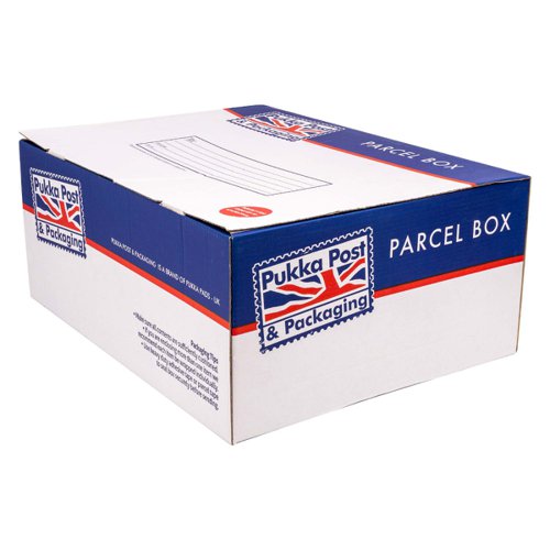 Pukka Post & Packaging Large Postal Box W200xD475xH375mm (each) - 9606-PCK