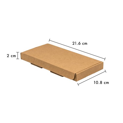 Pukka Post & Packaging Parcel Box Size W217xD20xH108mm (each) - 9837-PCK