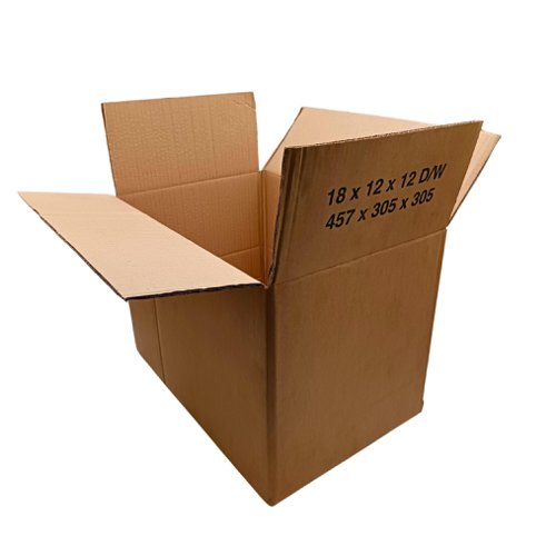 Double Wall Cardboard Cartons 457x305x305mm Brown (Pack 15) - 51DW007