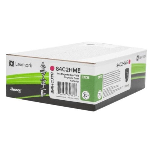 Lexmark 84C2HME Toner-kit Magenta return program Project 16.000 pages ISO/IEC 19798 for Lexmark CX 725
