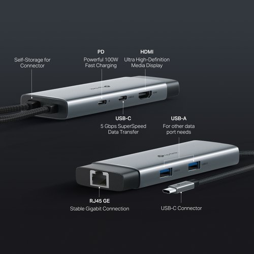 TP-Link UH6120C USB-C 6 Port Hub