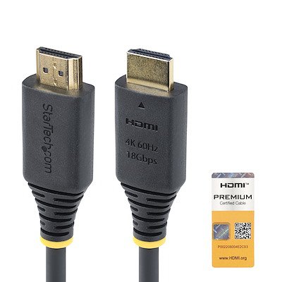 StarTech.com 2m Premium Certified 4K 60Hz HDMI Cable