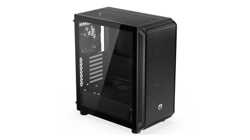 8ENDEY2A011 | PC cases are our thing. We’ve put our best solutions (including 4 Stratus 140 PWM ARGB fans) into the ARX 500 ARGB. As a result, you get one of ENDORFY’s largest cases (it’s 486x228x429 mm).The case has enough space to fit a tall cooling system (up to 179 mm), 7 fans, and most graphics cards (up to 350mm),The exterior looks cool, too - with the tempered glass window and finely perforated steel panels (front and top) that act as filters.