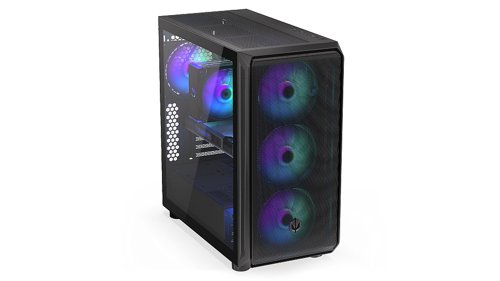 8ENDEY2A013 | We know a lot about PC cases, and it's hard to surprise us, but our eyes still light up at the sight of the Arx 700 ARGB. We’ve put the best of our knowledge and experience into it - and it sure is a winner.This is so far the largest PC case (486x228x472 mm) available with the ENDORFY logo. The Arx 700 ARGB will be a perfect fit for your components - such as a tall cooling system (up to 179 mm), 8 fans (including 4 Stratus 140 PWM ARGB which you get for a good start) and virtually any available graphics card (up to 410 mm). It also keeps them in a light draft - thanks to the mesh panels on the front and top.