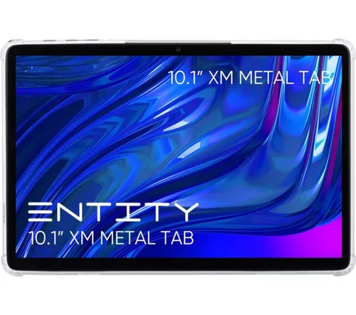 Entity G10 XM 10.1 Inch Allwinner A523 4GB RAM 32GB Storage Android Metal Tablet with Plastic Bumper Case