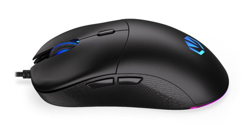 8ENDEY6A005 | The GEM Plus is a mouse for serious players - lightweight (67 g), agile, and always ready to fight. It slides across the mousepad on PTFE skates, as if it were a spaceship with a WARP drive. Its spectacular ARGB backlight gives it that futuristic look - are you ready to conquer?At its heart lies the state-of-the-art PixArt PAW3370 sensor, capable of a maximum sensitivity of 19 000 DPI. In the package under the buttons are also super-fast Kailh GM 8.0 switches. With such a set, your opponents have no chance. 