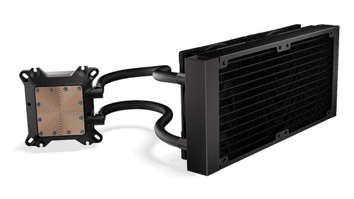 8ENDEY3B001 | The Navis F240 is an efficient all-in-one CPU cooling system, designed in cooperation with Synergy Cooling.At its heart is a silent pump-in-block setup with a ceramic bearing and PWM speed control. We have paired it with a 240 mm radiator and two preinstalled Fluctus 120 PWM fans. This compact AIO cooler will fit in most standard cases. It’s compatible with all the popular AMD and Intel sockets. To put it simply - if you like proven solutions that provide top cooling efficiency without annoying fan noise, you will enjoy using Navis F240. With this in your PC, you will deal with your enemies, slay dragons, and win races without losing your cool.