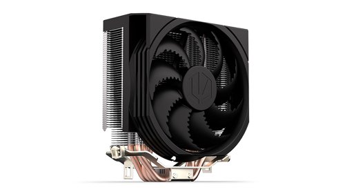 8ENDEY3A003 | The Spartan 5 MAX is a short (at the highest point it’s 14.6 cm) cooler, ready to start a cold winter in your CPU. The arctic breeze is ensured by a 120 mm Fluctus fan. We put it on a densely finned heatsink with four heat pipes, so you don't have to worry about the heat! The Spartan 5 MAX is also compatible with many sockets (from older ones like AM2 and LGA1156 to AM5 and LGA1851) and tall RAM sticks.