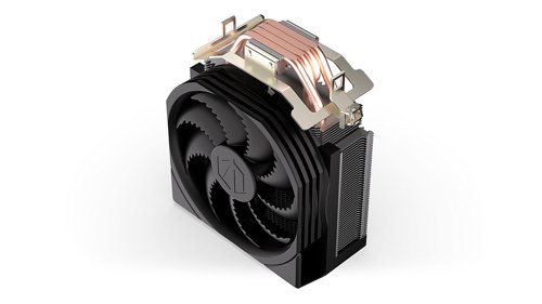 8ENDEY3A003 | The Spartan 5 MAX is a short (at the highest point it’s 14.6 cm) cooler, ready to start a cold winter in your CPU. The arctic breeze is ensured by a 120 mm Fluctus fan. We put it on a densely finned heatsink with four heat pipes, so you don't have to worry about the heat! The Spartan 5 MAX is also compatible with many sockets (from older ones like AM2 and LGA1156 to AM5 and LGA1851) and tall RAM sticks.