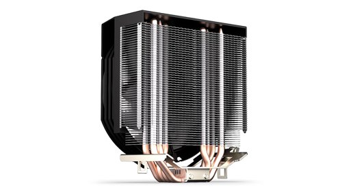 8ENDEY3A004 | The Spartan 5 MAX ARGB is only 14.6 cm tall, but it could easily compete against others in a competition - all thanks to a 120 mm Fluctus 120 PWM ARGB fan. We mounted it on a densely finned heatsink with four heat pipes, so you can squeeze the last drop from the CPU without worrying about it running hot. Simply mount it (the Spartan 5 MAX ARGB works with most sockets, from older ones like AM2 and LGA1156 to AM5 and LGA1851) and you're good to go.