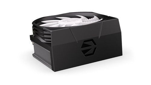 8ENDEY3A004 | The Spartan 5 MAX ARGB is only 14.6 cm tall, but it could easily compete against others in a competition - all thanks to a 120 mm Fluctus 120 PWM ARGB fan. We mounted it on a densely finned heatsink with four heat pipes, so you can squeeze the last drop from the CPU without worrying about it running hot. Simply mount it (the Spartan 5 MAX ARGB works with most sockets, from older ones like AM2 and LGA1156 to AM5 and LGA1851) and you're good to go.