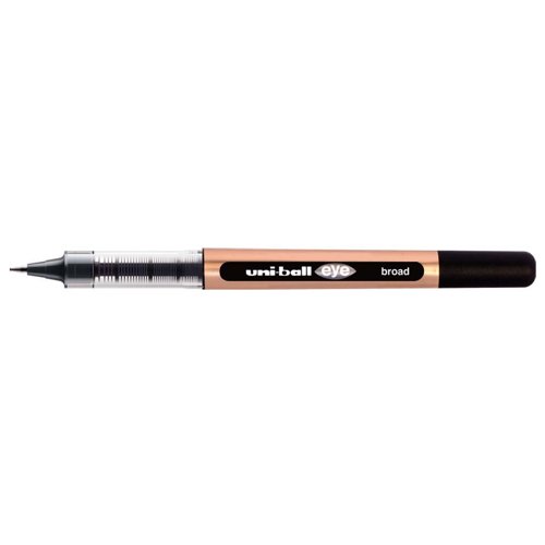 uni-ball Eye Broad UB-150-10E Rollerball Pen 1.0mm Tip Black Eco 70% Recycled Plastic (Pack 12) - 315333000