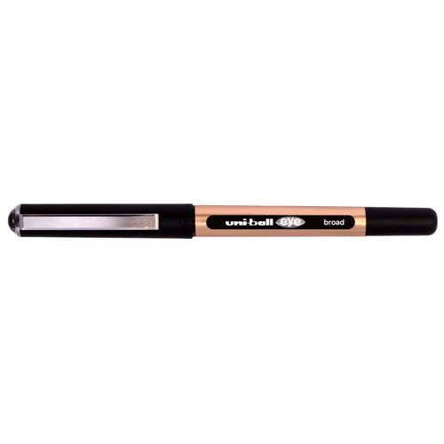 uni-ball Eye Broad UB-150-10E Rollerball Pen 1.0mm Tip Black Eco 70% Recycled Plastic (Pack 12) - 315333000
