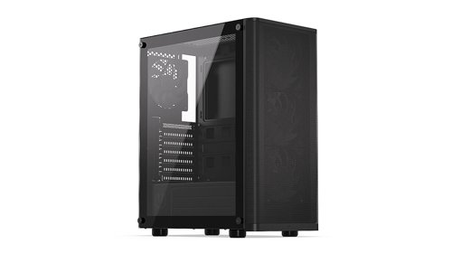 8ENDEY2A014 | If you're looking for a roomy (440x216x373 mm) fortress PC case for your components, the Ventum 200 ARGB is for you. Not only does it keep your components pleasantly cool, but it also looks epic.Among other things, the PC case accommodates a full ATX-size motherboard and 3x 2.5” drives (or 1x 3.5'' and 2x 2.5'' drives). Additionally, you'll able to fit a liquid cooling system with a 360 mm radiator on the front panel and a 240 mm radiator on the top. There's also room for 7 fans - including 4 Stratus 120 PWM ARGB fans you get for a good start - with the PWM splitter you can control them from a single motherboard connector.