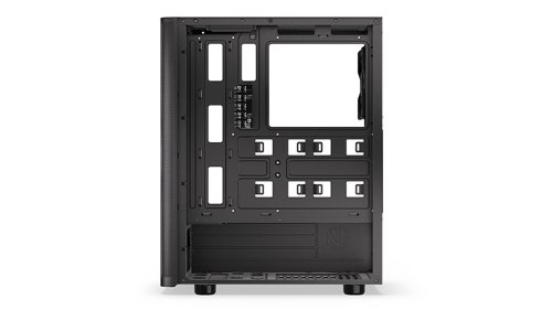 8ENDEY2A014 | If you're looking for a roomy (440x216x373 mm) fortress PC case for your components, the Ventum 200 ARGB is for you. Not only does it keep your components pleasantly cool, but it also looks epic.Among other things, the PC case accommodates a full ATX-size motherboard and 3x 2.5” drives (or 1x 3.5'' and 2x 2.5'' drives). Additionally, you'll able to fit a liquid cooling system with a 360 mm radiator on the front panel and a 240 mm radiator on the top. There's also room for 7 fans - including 4 Stratus 120 PWM ARGB fans you get for a good start - with the PWM splitter you can control them from a single motherboard connector.