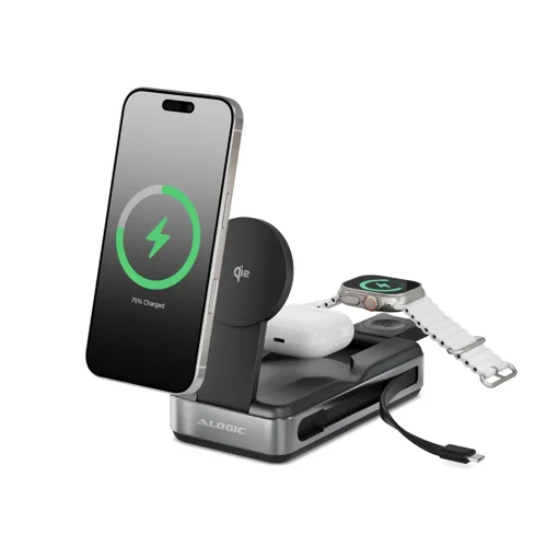 Alogic Roam 21,000mAh Universal Power Bank 3-in-1 Wireless Charging