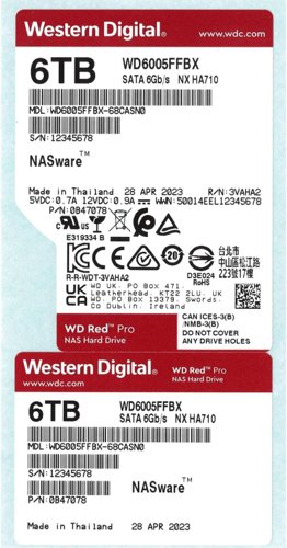 WD Red® Pro drives are engineered to handle high-intensity workloads in 24x7 multi-user commercial and enterprise NAS environments. WD Red Pro drives deliver the performance, scalability and dependability businesses require to store, share and collaborate on large amounts of data in multi-bay RAID-optimized NAS systems.