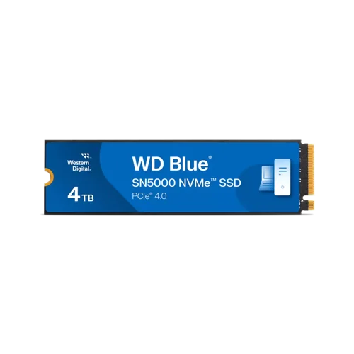 Western Digital Blue SN5000 4TB M.2 PCI Express 4.0 NVMe Internal Solid State Drive