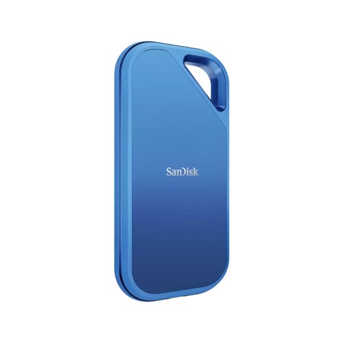 SanDisk Creator Pro 2TB USB-C Portable Blue External Solid State Drive