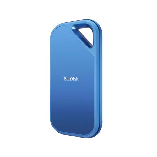 SanDisk Creator Pro 2TB USB-C Portable Blue External Solid State Drive