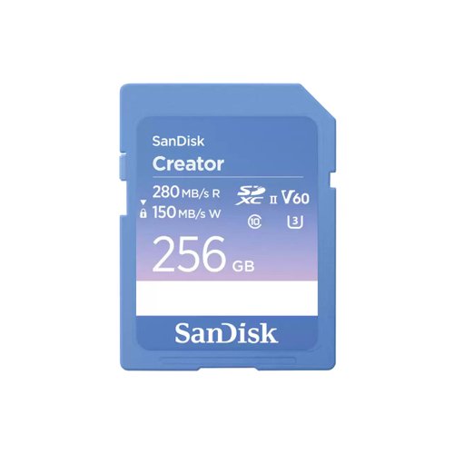 SanDisk Creator 256GB UHS-I Class 10 MicroSDXC Memory Card