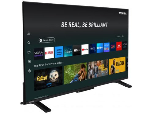 Toshiba UV2F 43 Inch 3840 x 2160 Pixels 4K Ultra HD Bluetooth HDMI USB Vidaa Smart TV