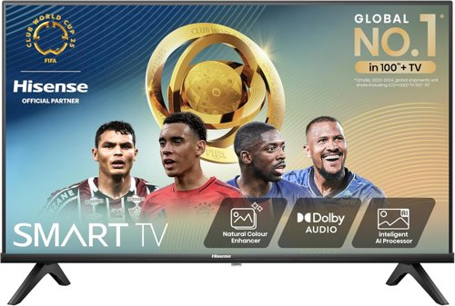 Hisense 40E4NTUK 40 Inch 1920 x 1080 Pixels Full HD HDMI USB Smart TV
