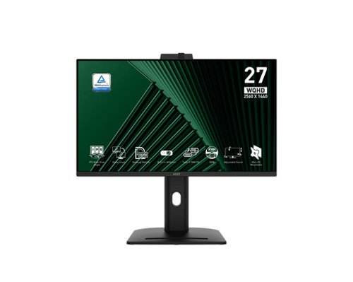 MSI Pro MP275QPDG 27 Inch 2560 x 1440 Pixels Quad HD IPS Panel HDMI DisplayPort USB Monitor