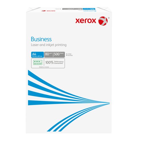Xerox Business 2H White Copier 80gsm 210x297mm A4 LG 70% PEFC Certified pack of 500 sheets 003R02822