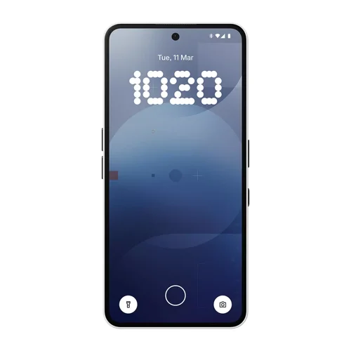 Nothing Phone (3a) 6.77 Inch 5G Qualcomm Snapdragon 7s Gen 3 8GB RAM 128GB Storage Android 15 White Mobile Phone