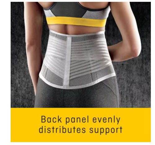 Futuro Comfort Stabilizing Back Support Small-Medium 73.6-99.1cm Grey 46815SPEI
