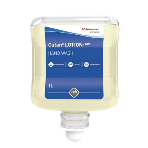 Deb Cutan Lotion PURE Hand Wash 1 Litre Cartridge - CHA1000ML