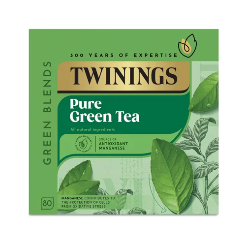 Twininngs Pure Green Tea Loose Bags (Pack 80) - 0403322