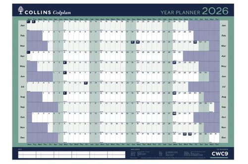 Collins Colplan Year Planner A1 2026 CWC9-26 - 822154