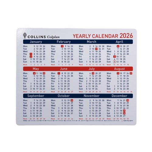 Collins Yearly Planner A4 2026 CDS1-26 - 823061