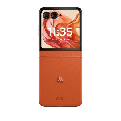 Motorola Razr50 6.9 Inch 5G MediaTek Dimensity 7300X 8GB RAM 256GB Storage Android 14 Spritz Orange Mobile Phone