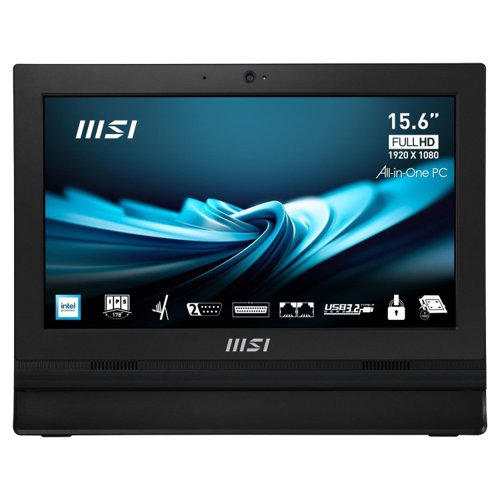 MSI Pro AP162T ADL 15.6 Inch Touchscreen Intel N100 4GB RAM 128GB SSD Intel UHD Graphics All-in-One PC